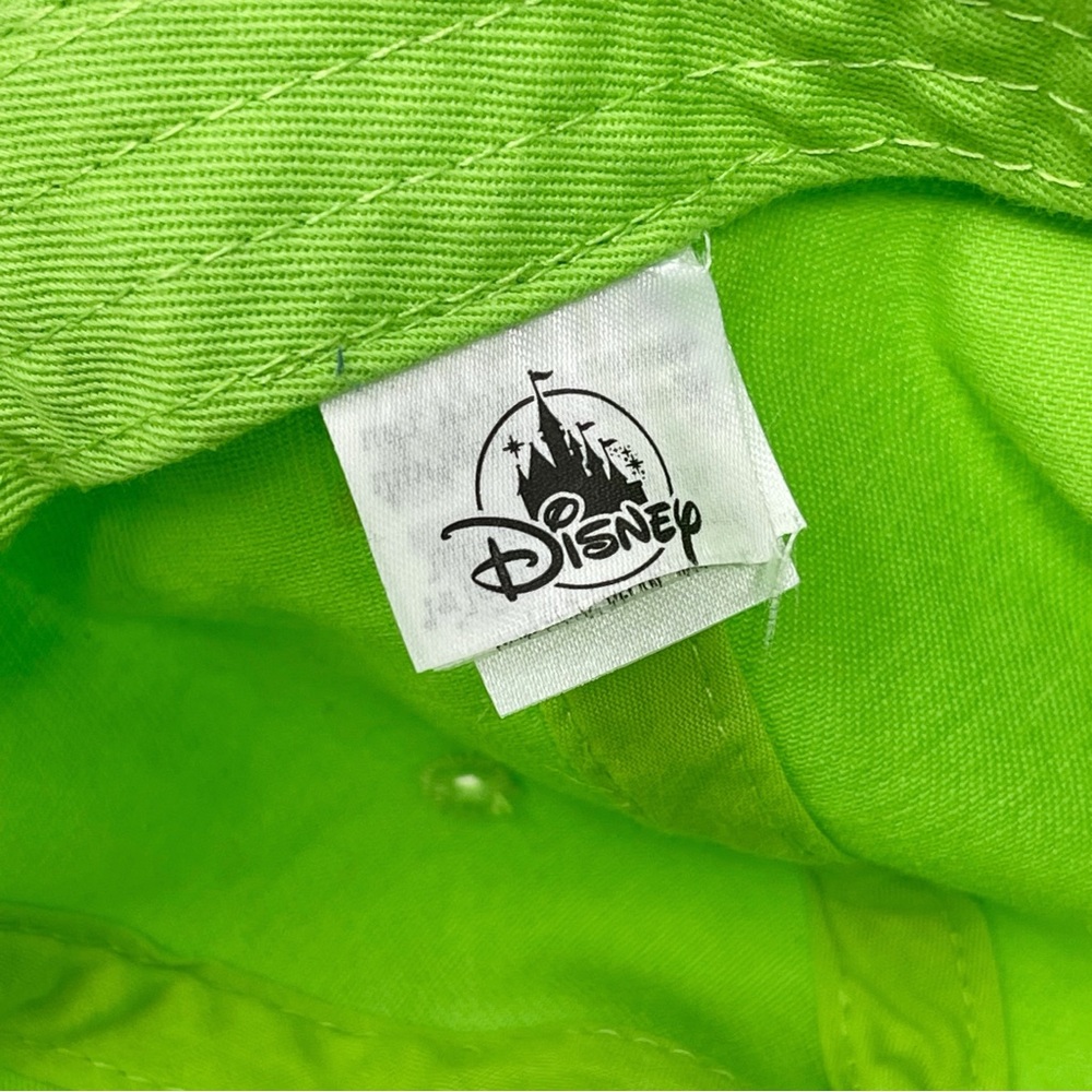 Disney Parks Peter Pan "Think Happy Thoughts" Embroidered Baseball Cap Green OS - Picture 7 of 9